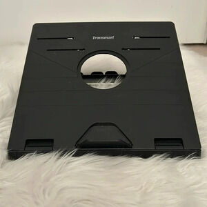 Tronsmart plastic adjustable black laptop stand